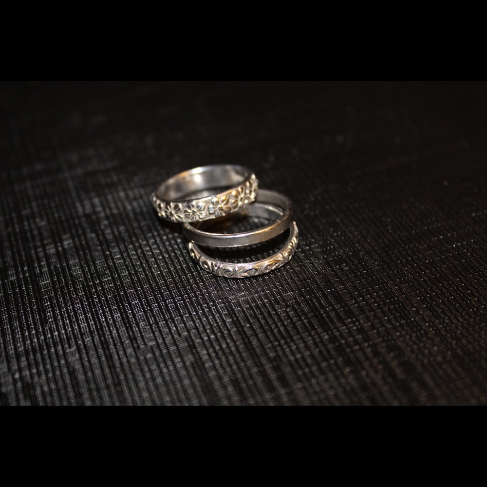 3 stackable rings - Picture 2 of 7
